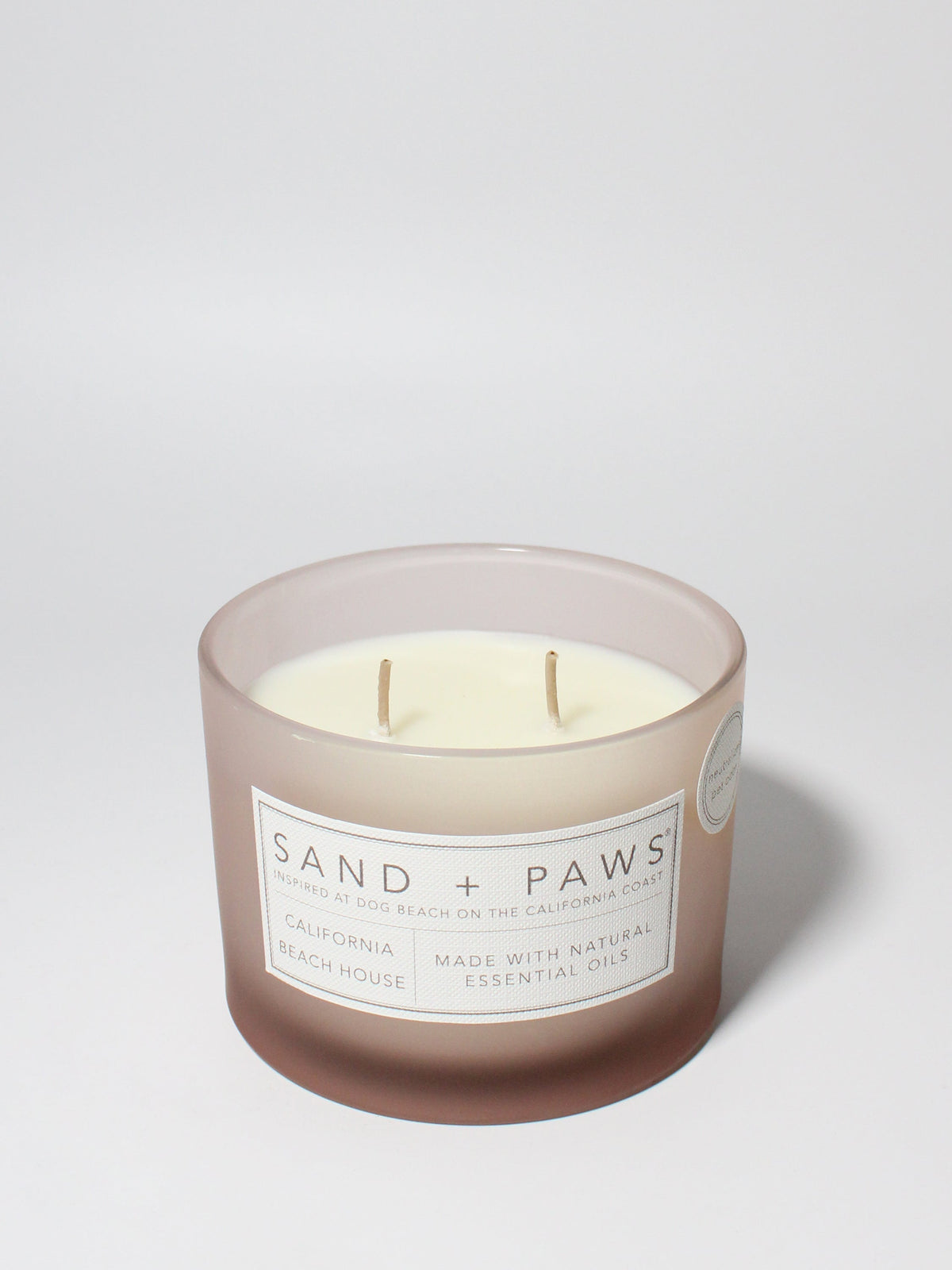 Sand + Paws California Beach House 12 oz scented candle