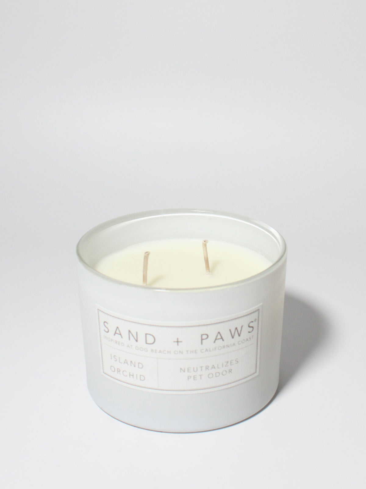 Sand + Paws Island Orchid 12 oz scented candle