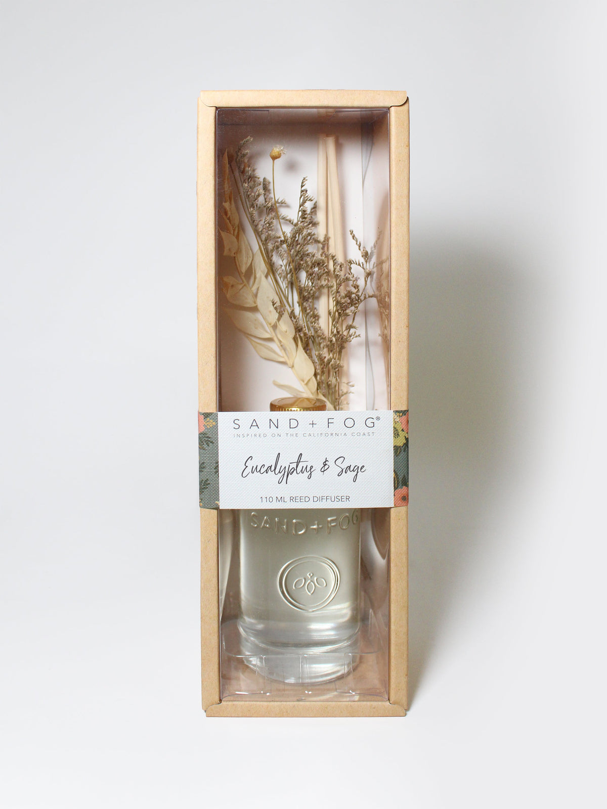 Elegant Eucalyptus & Sage 110 ml Reed Diffuser