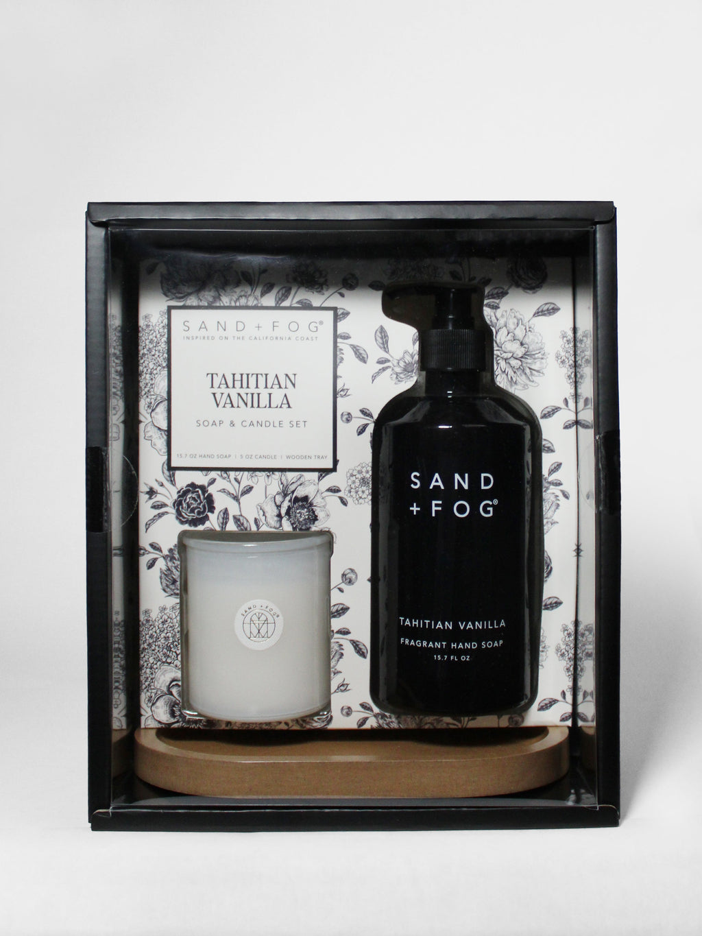 Premium Tahitian Vanilla Hand Soap & Candle Set
