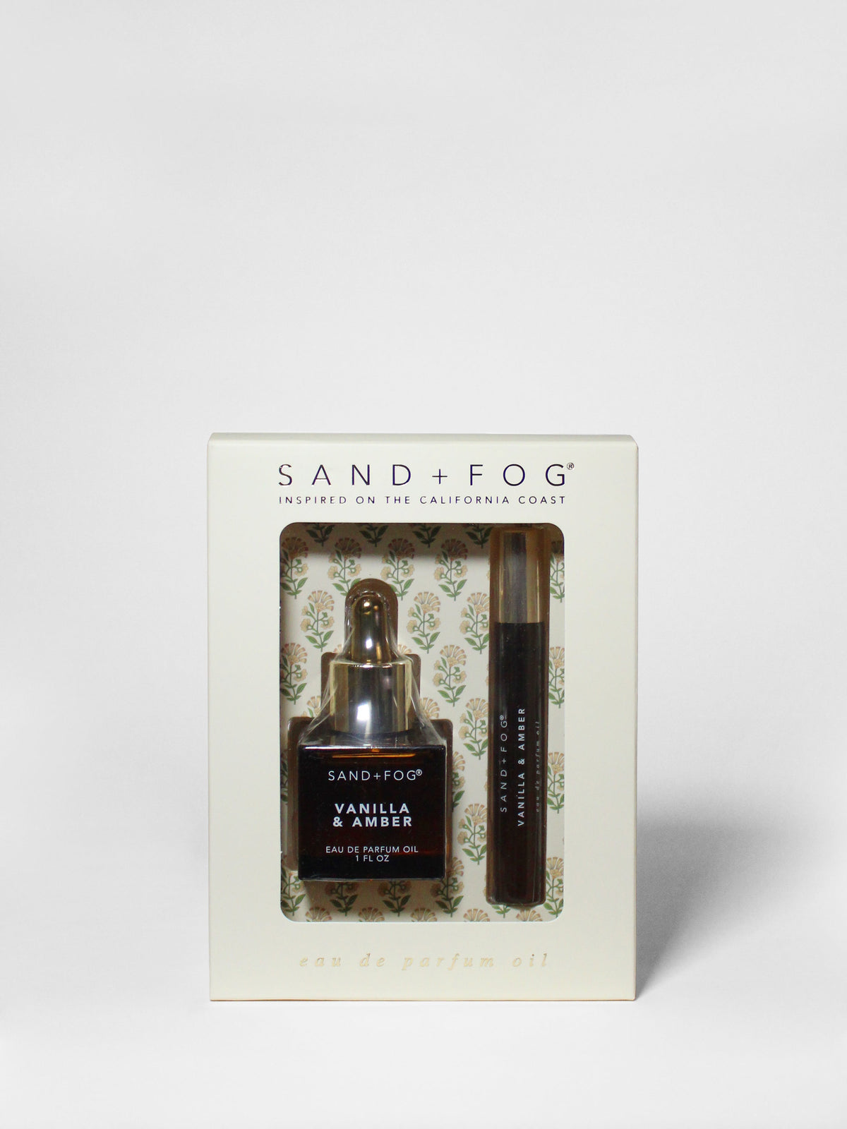 Curated Perfume Oil Rollerball and Perfume Dropper Set - Vanilla & Amber