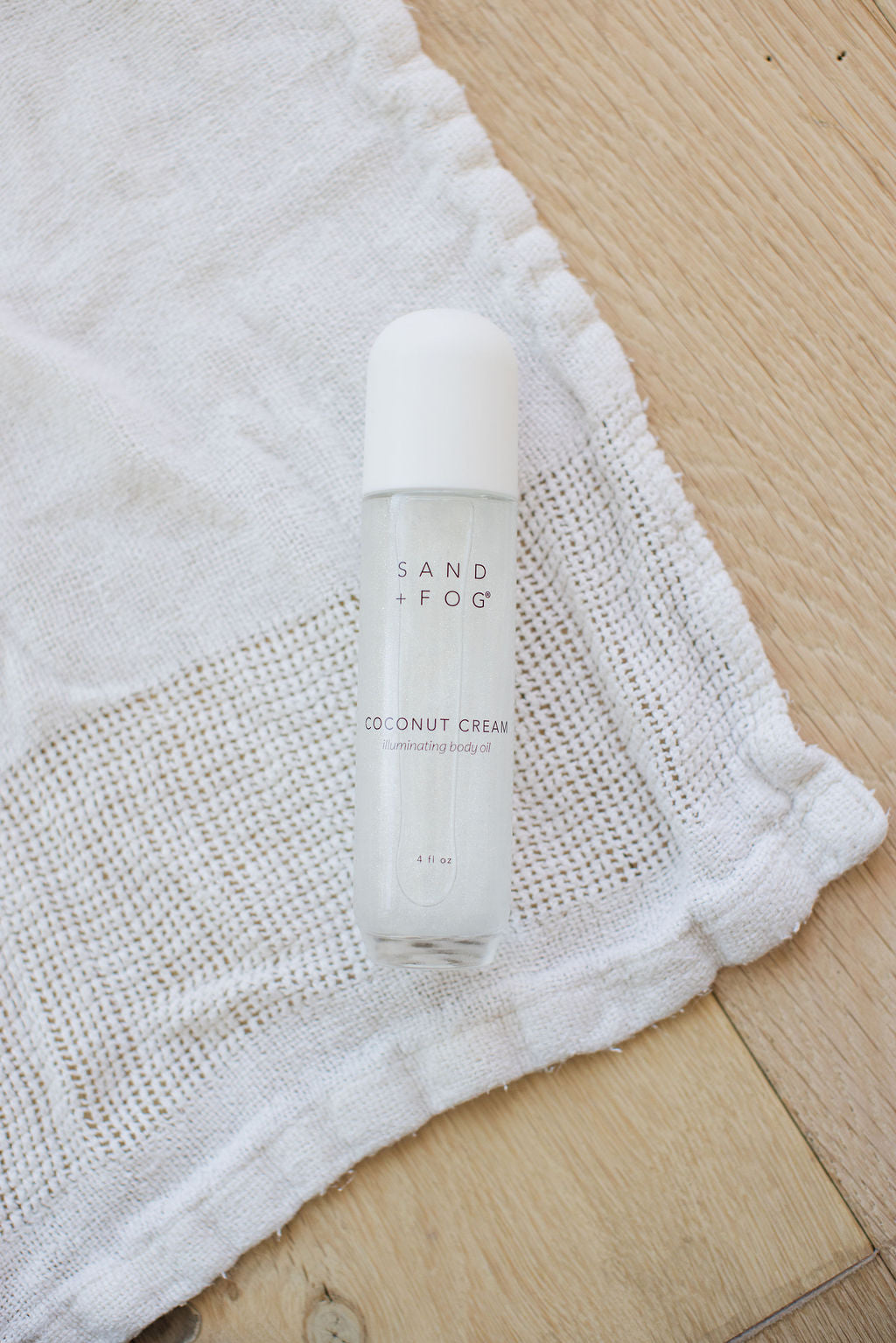 Radiant Coconut Cream 4 oz Illuminating Body Oil