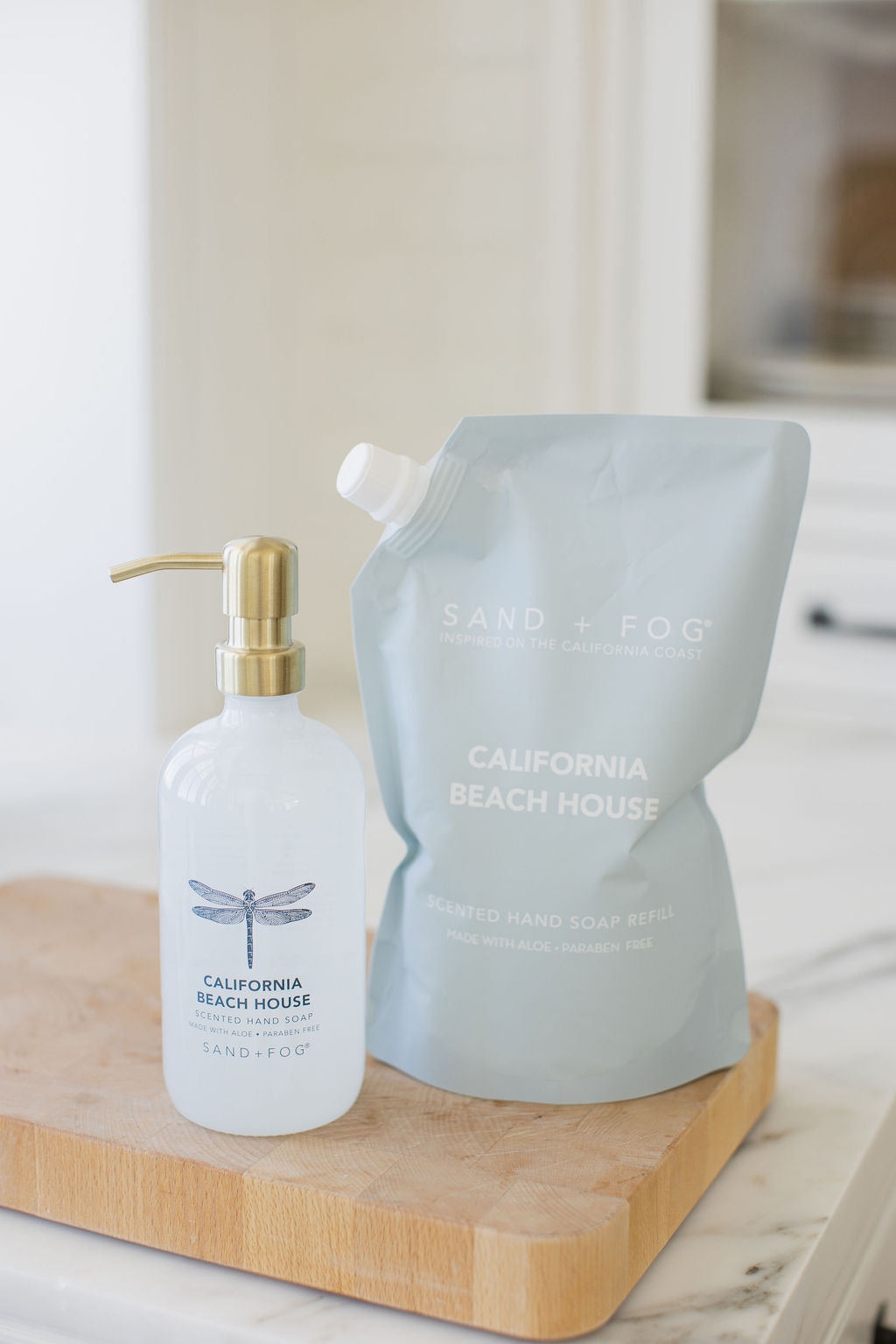 Gentle California Beach House 34 oz Liquid Hand Soap Refill Bag