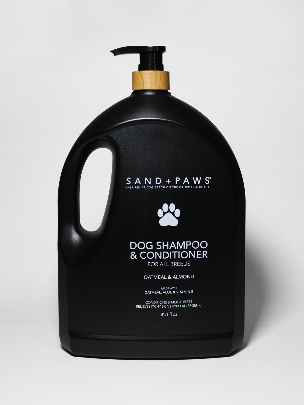 Practical Sand + Paws Pet Shampoo & Conditioner - Oatmeal & Almond