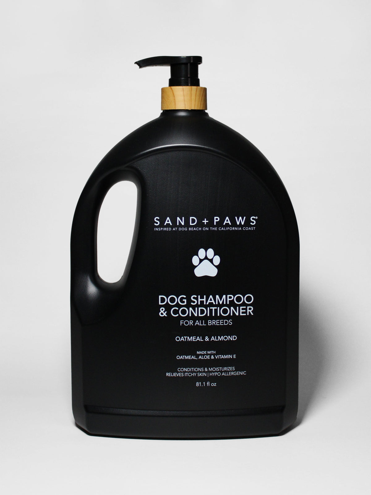 Practical Sand + Paws Pet Shampoo & Conditioner - Oatmeal & Almond