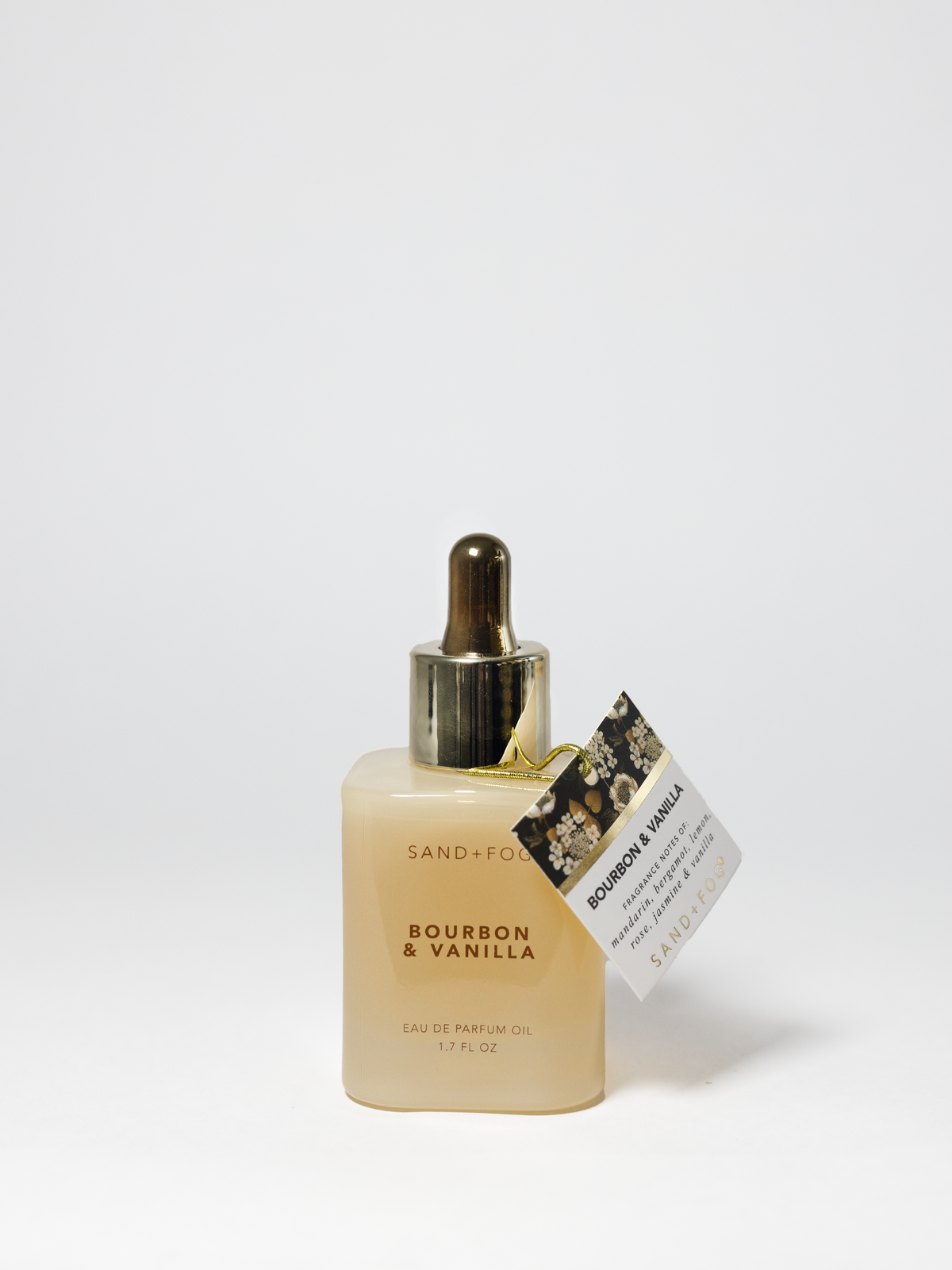 Luxurious Bourbon & Vanilla 50 ml Perfume Oil Dropper