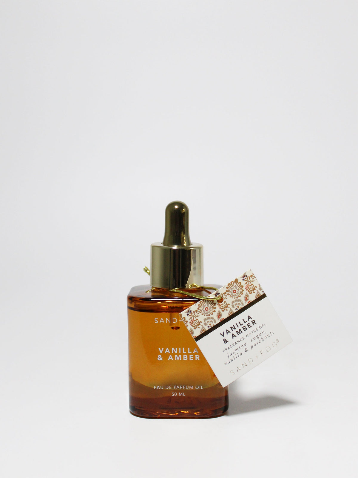 Luxurious Vanilla & Amber 50ml Perfume Oil Dropper