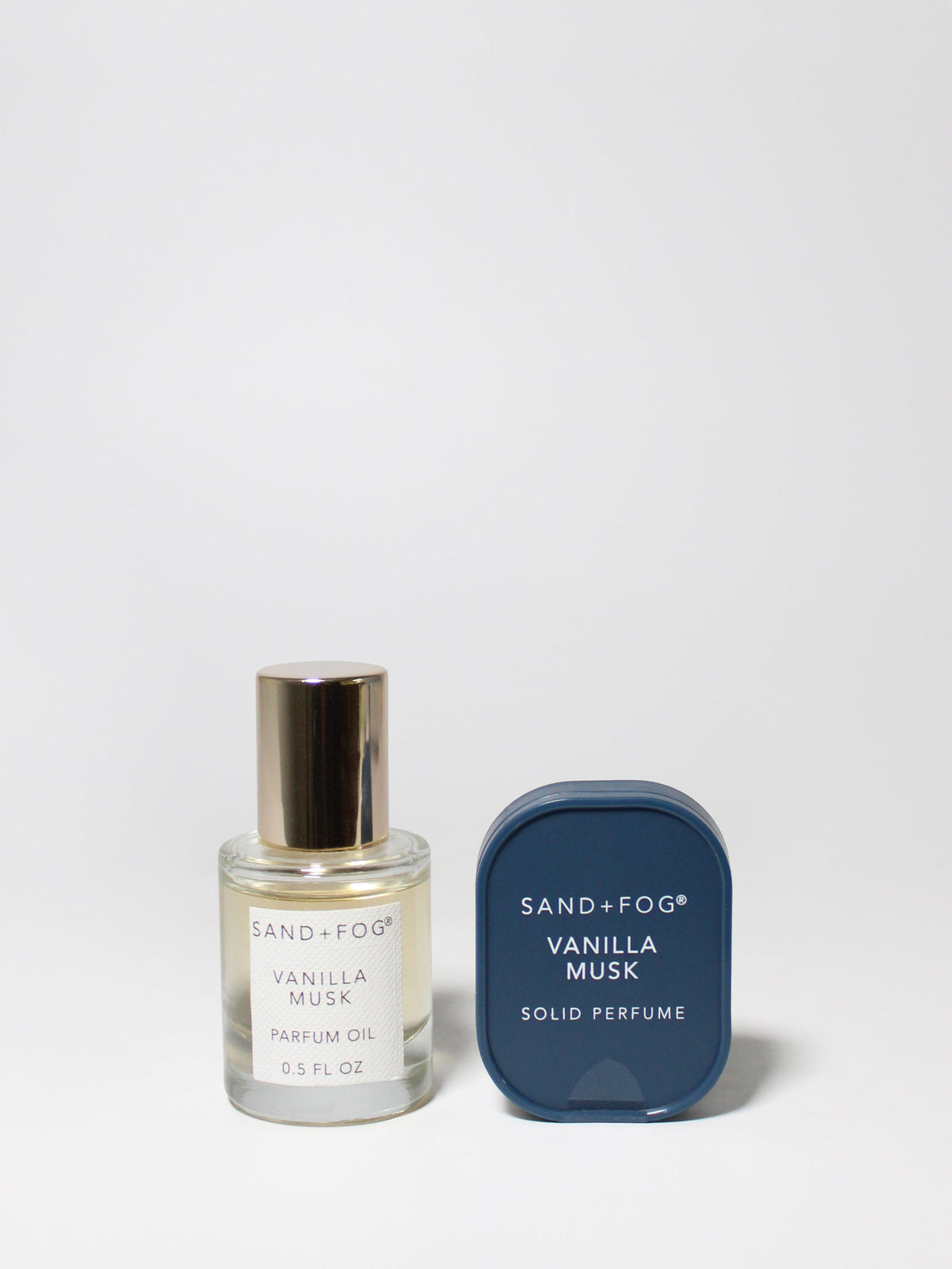 Curated Perfume Oil Rollerball and Solid Perfume Set - Vanilla Musk