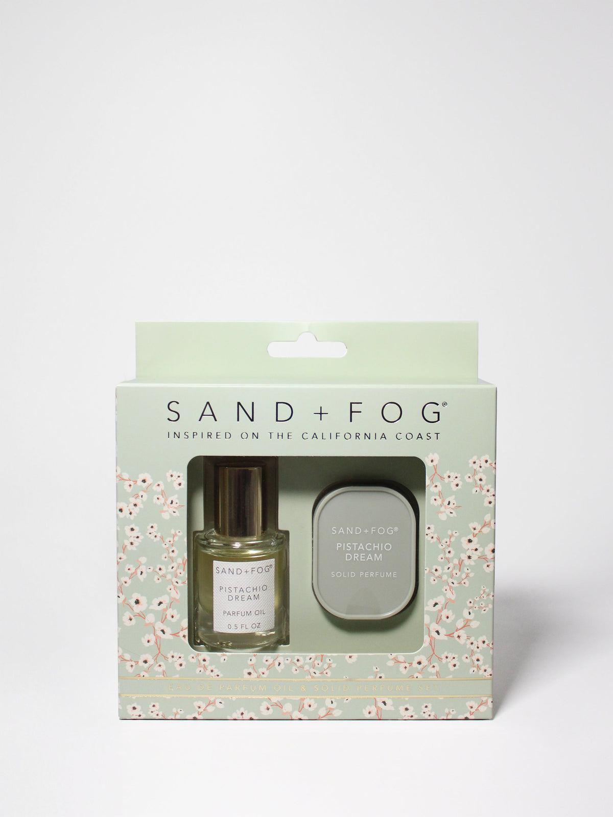 Curated Perfume Oil Rollerball and Solid Perfume Set - Pistachio Dream