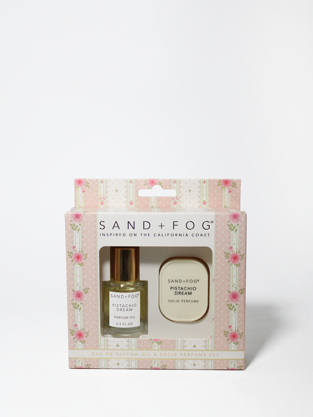 Curated Perfume Oil Rollerball and Solid Perfume Set - Pistachio Dream