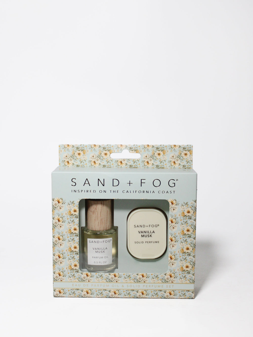 Curated Perfume Oil Rollerball and Solid Perfume Set - Vanilla Musk