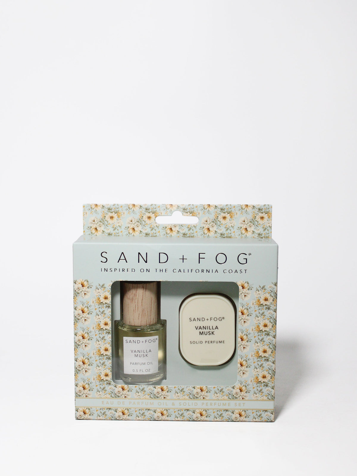 Curated Perfume Oil Rollerball and Solid Perfume Set - Vanilla Musk