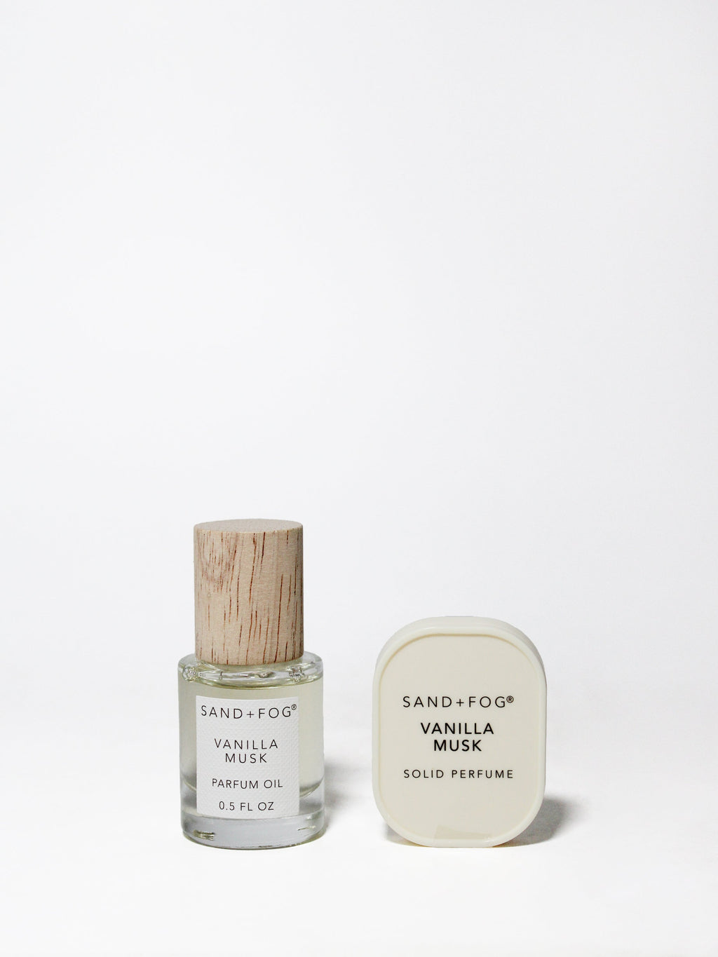 Curated Perfume Oil Rollerball and Solid Perfume Set - Vanilla Musk