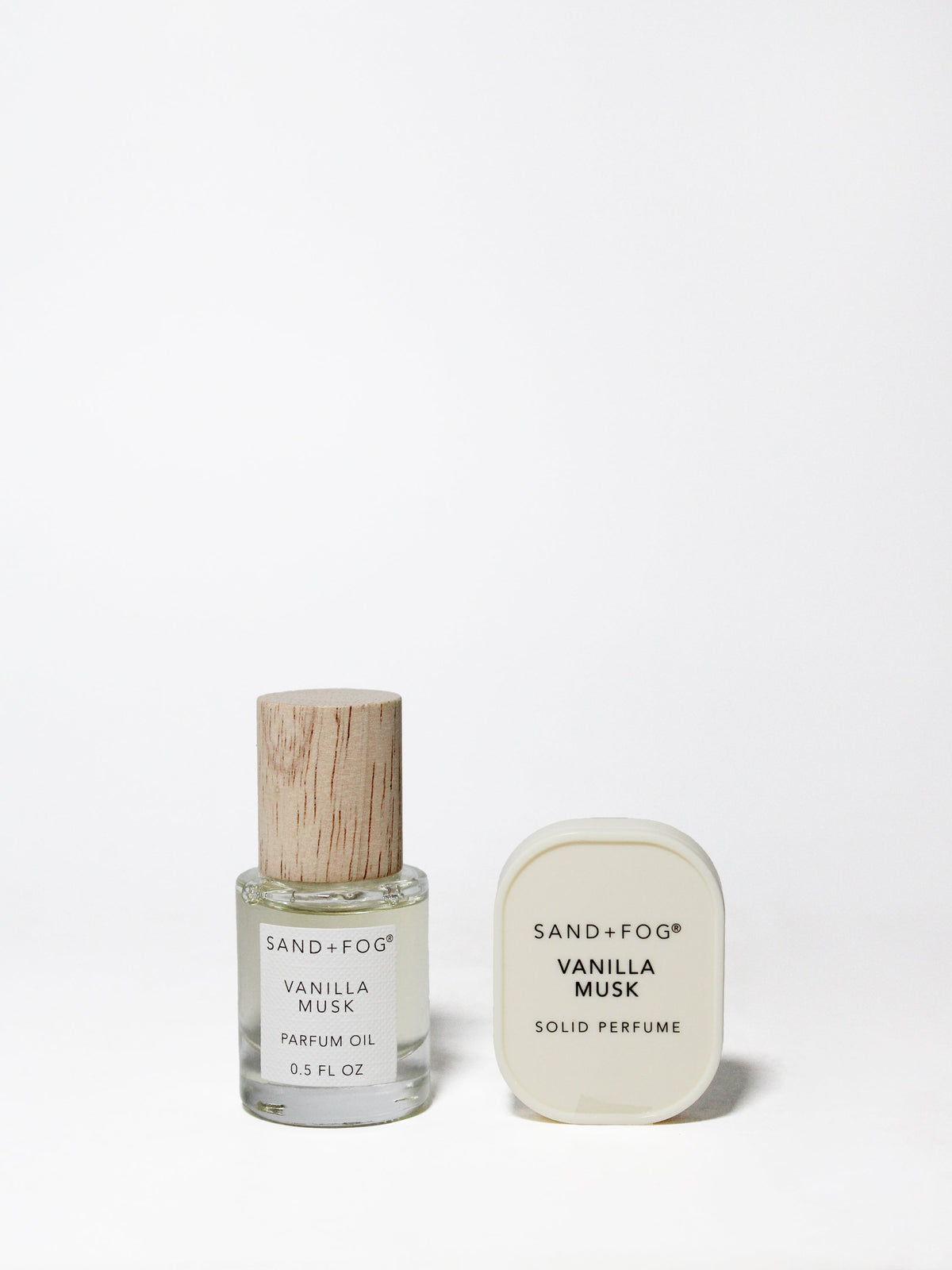 Curated Perfume Oil Rollerball and Solid Perfume Set - Vanilla Musk