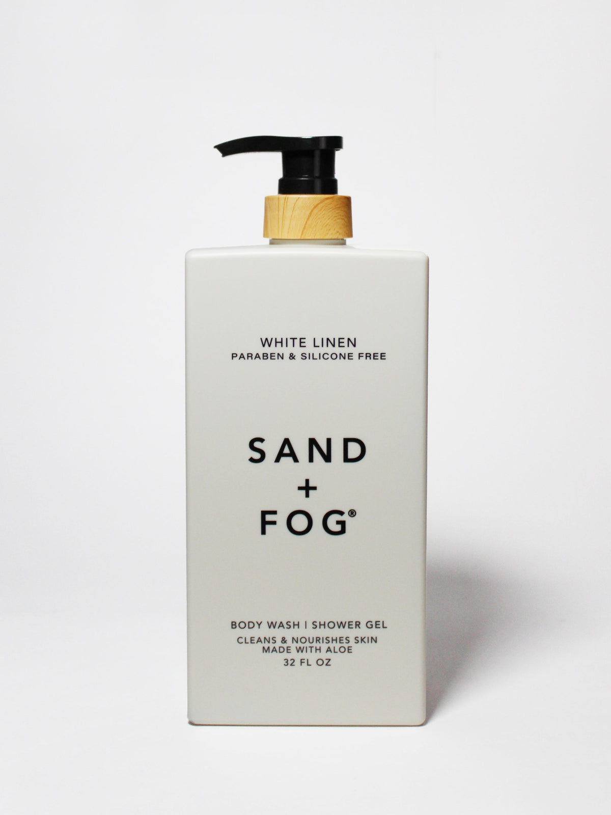 Premium White Linen 32 oz Body Wash
