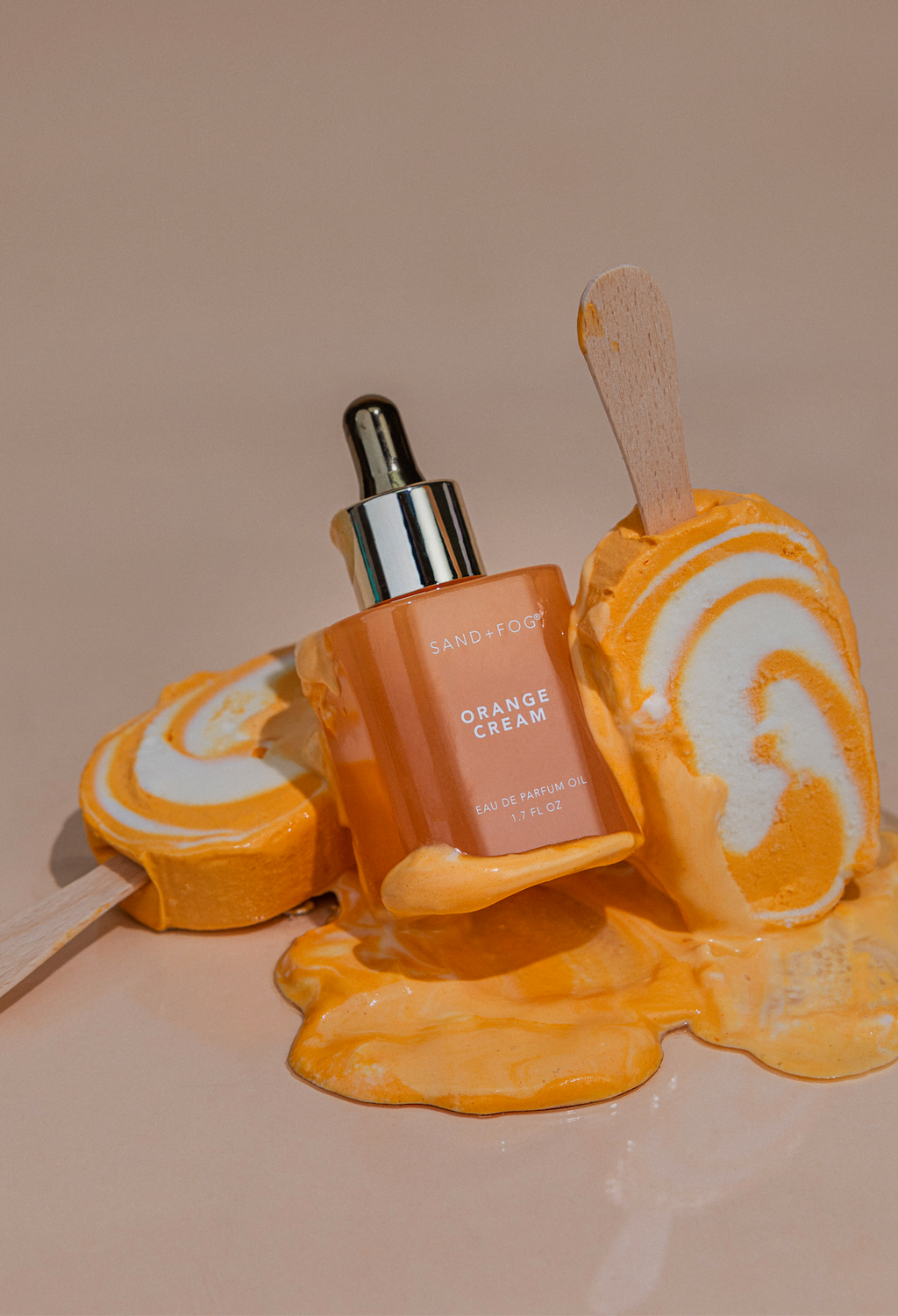 Luxurious Orange Cream 50ml Perfume Oil Dropper
