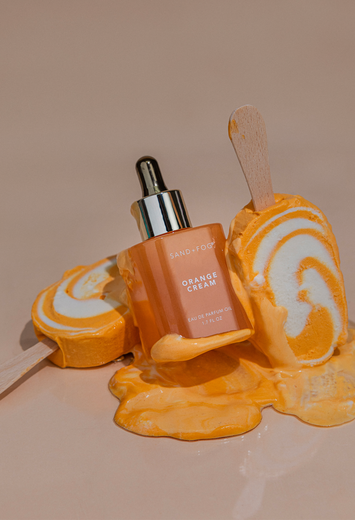 Luxurious Orange Cream 50ml Perfume Oil Dropper