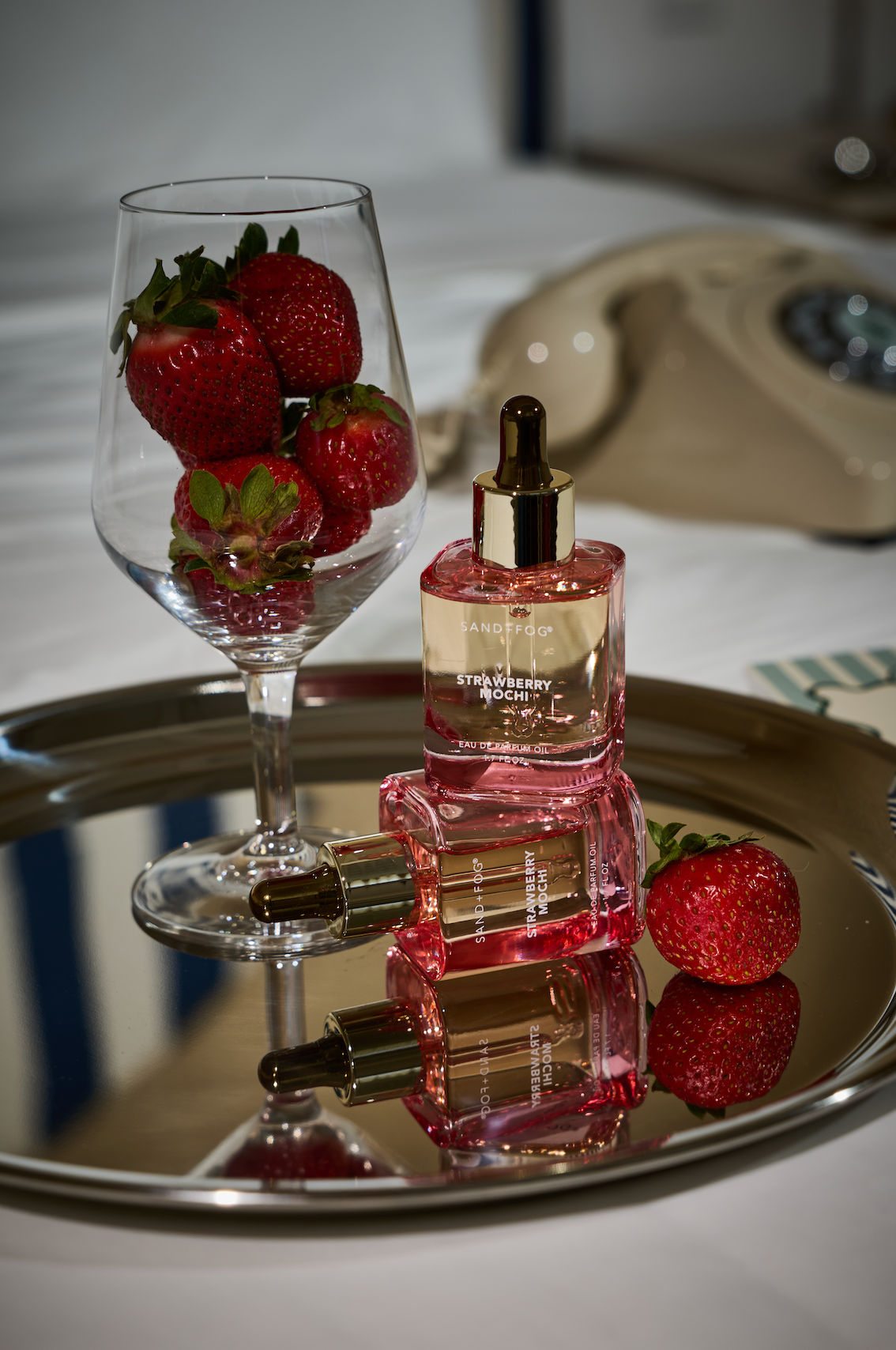 Luxurious Strawberry Mochi 50ml Perfume Oil Dropper