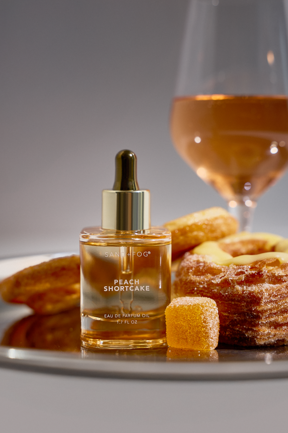 Luxurious Peach Shortcake 50ml Perfume Oil Dropper