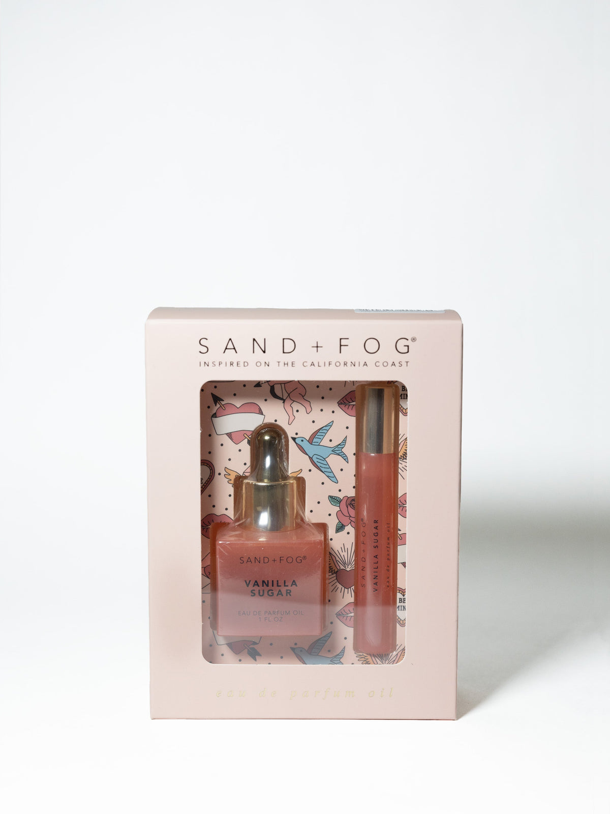 Curated Perfume Oil Rollerball and Perfume Dropper Set - Vanilla Sugar