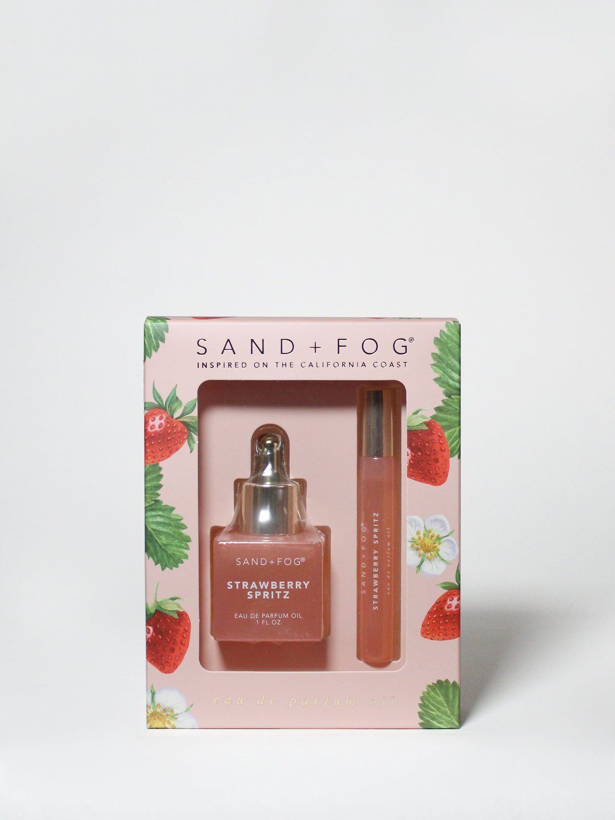 Curated Perfume Oil Rollerball and Perfume Dropper Set - Strawberry Spritz